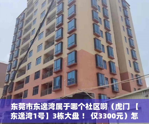 东莞市东逸湾属于哪个社区啊（虎门 【东逸湾1号】3栋大盘 ！ 仅3300元）怎么区分大小产权，
