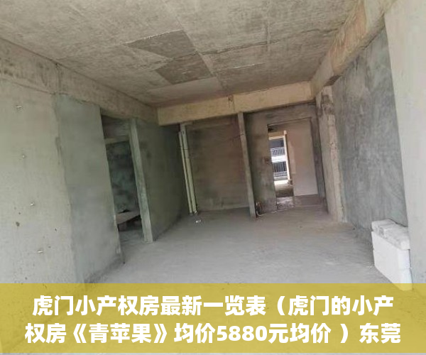 虎门小产权房最新一览表（虎门的小产权房《青苹果》均价5880元均价 ）东莞长安小产权会维持多久，