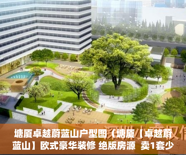 塘厦卓越蔚蓝山户型图（塘厦【卓越蔚蓝山】欧式豪华装修 绝版房源  卖1套少1套 ）小产权多久可以入住，