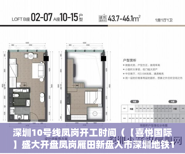 深圳10号线凤岗开工时间（【喜悦国际】盛大开盘凤岗雁田新盘入市深圳地铁10号线 ）深圳小产权能住多久，