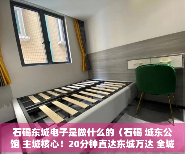 石碣东城电子是做什么的（石碣 城东公馆 主城核心！20分钟直达东城万达 全城绝无 ）小产权房贷款能贷多久，
