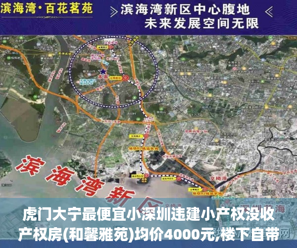 虎门大宁最便宜小深圳违建小产权没收产权房(和馨雅苑)均价4000元,楼下自带停车场️小产权房_大宁