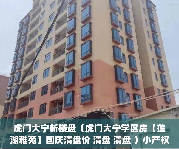 虎门大宁新楼盘（虎门大宁学区房【莲湖雅苑】国庆清盘价 清盘 清盘 ）小产权房网签多久能拿到房，