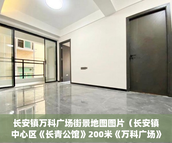 长安镇万科广场街景地图图片（长安镇中心区《长青公馆》200米《万科广场》 ）坪洲小产权房怎么样，
