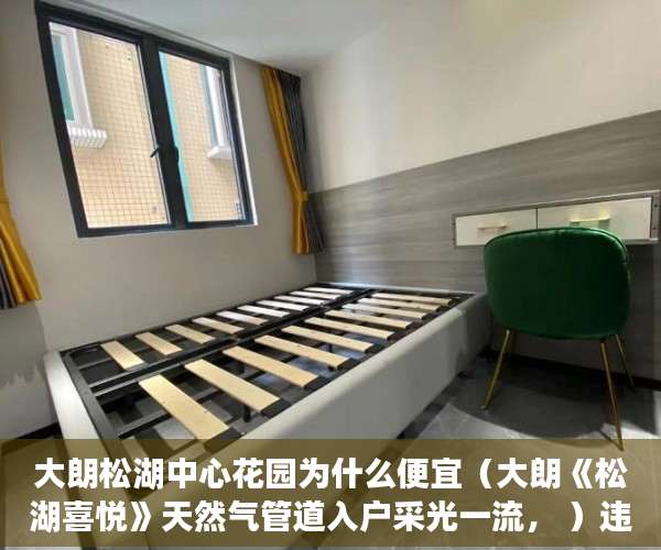 大朗松湖中心花园为什么便宜（大朗《松湖喜悦》天然气管道入户采光一流， ）违建小产权房过多久就不能拆了，