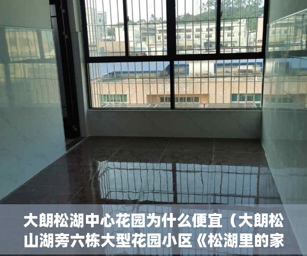 大朗松湖中心花园为什么便宜（大朗松山湖旁六栋大型花园小区《松湖里的家》4780起分期 ）小产权房子顶楼漏水怎么办，
