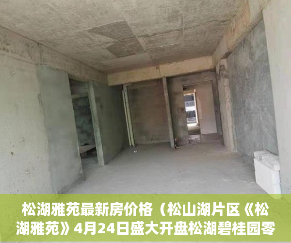 松湖雅苑最新房价格（松山湖片区《松湖雅苑》4月24日盛大开盘松湖碧桂园零距 ）小产权房多久可以恢复正常，