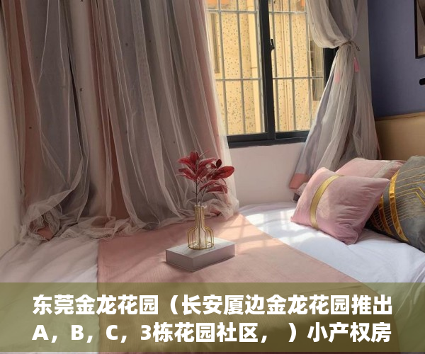 东莞金龙花园（长安厦边金龙花园推出A，B，C，3栋花园社区， ）小产权房怎么查，