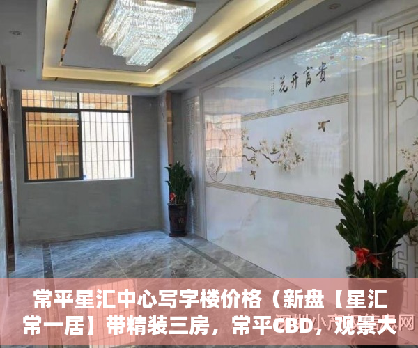 常平星汇中心写字楼价格（新盘【星汇常一居】带精装三房，常平CBD，观景大阳台 ）无锡小产权房子多久可以过户，