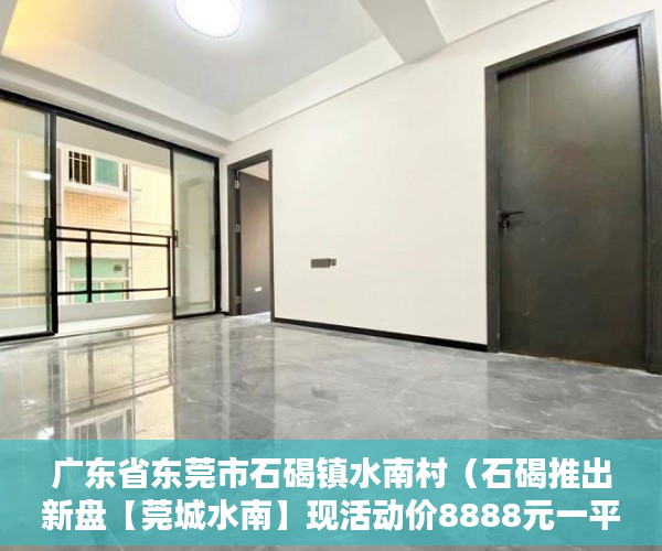 广东省东莞市石碣镇水南村（石碣推出新盘【莞城水南】现活动价8888元一平 ）怎么知道房子大产权小产权，