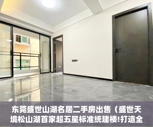 东莞盛世山湖名居二手房出售（盛世天境松山湖首家超五星标准统建楼!打造全城最顶级豪 ）小产权房严打时间是多久，