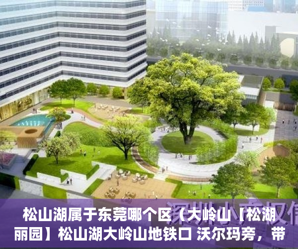 松山湖属于东莞哪个区（大岭山【松湖丽园】松山湖大岭山地铁口 沃尔玛旁，带停 ）小产权房登记天然气后多久会搞好，
