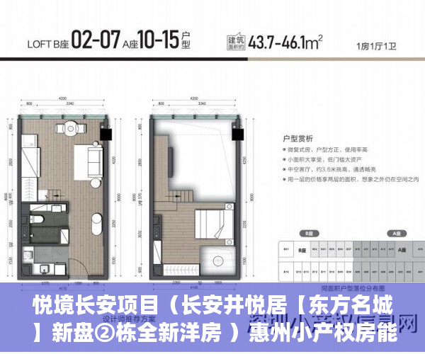 悦境长安项目（长安井悦居【东方名城】新盘②栋全新洋房 ）惠州小产权房能住多久，
