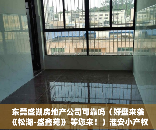 东莞盛湖房地产公司可靠吗（好盘来袭《松湖-盛鑫苑》 等您来！）淮安小产权房建材城怎么样，
