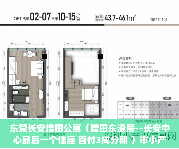 东莞长安增田公寓（增田东澄居--长安中心最后一个佳座 首付3成分期 ）市小产权房怎么样，