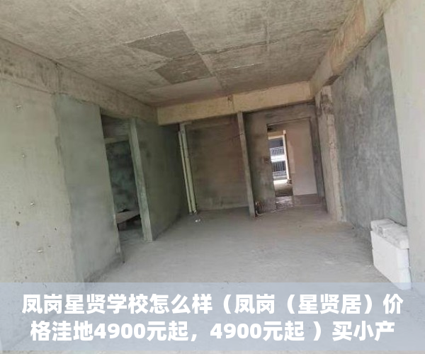 凤岗星贤学校怎么样（凤岗（星贤居）价格洼地4900元起，4900元起 ）买小产权房退定金要多久，