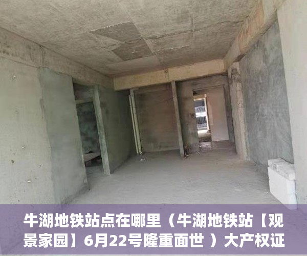 牛湖地铁站点在哪里（牛湖地铁站【观景家园】6月22号隆重面世 ）大产权证办好多久可以办小产权证，