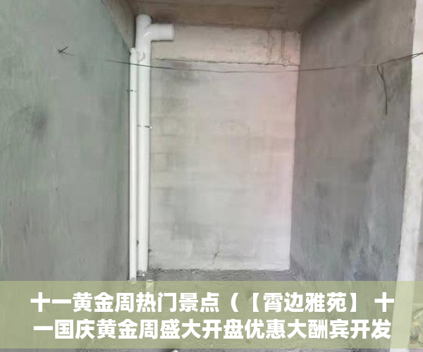 十一黄金周热门景点（【霄边雅苑】 十一国庆黄金周盛大开盘优惠大酬宾开发 ）小产权房怎么改造，