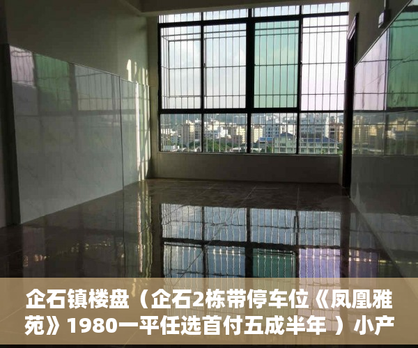 企石镇楼盘（企石2栋带停车位《凤凰雅苑》1980一平任选首付五成半年 ）小产权的房子怎么过户，