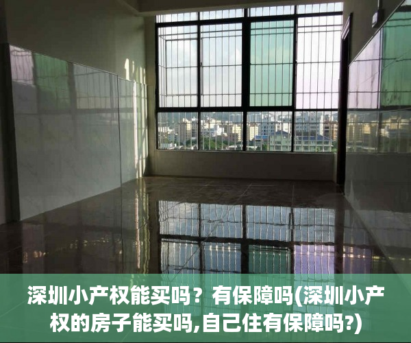 深圳小产权能买吗?有保障吗(深圳小产权的房子能买吗,自己住有保障吗?) 深圳小产权能买吗?有保障吗(深圳小产权的房子能买吗,自己住有保障吗?)