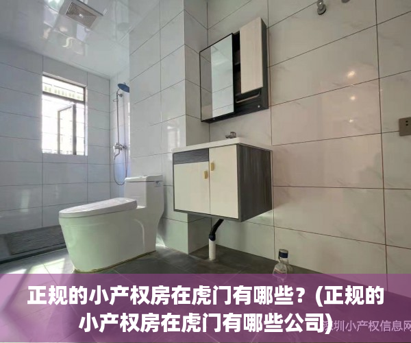 正规的小产权房在虎门有哪些？(正规的小产权房在虎门有哪些公司)