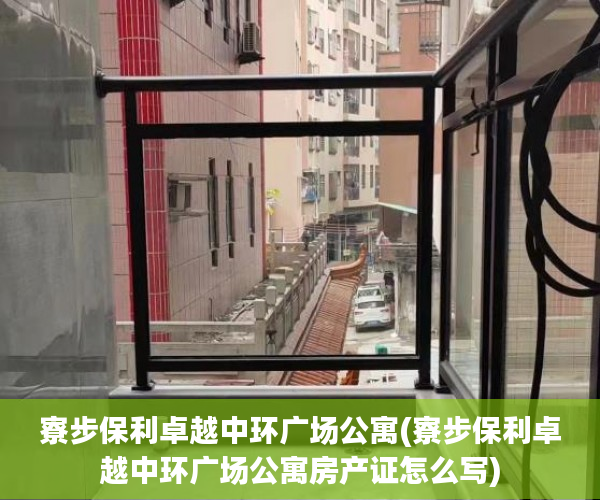 寮步保利卓越中环广场公寓(寮步保利卓越中环广场公寓房产证怎么写) 寮步保利卓越中环广场公寓(寮步保利卓越中环广场公寓房产证怎么写)