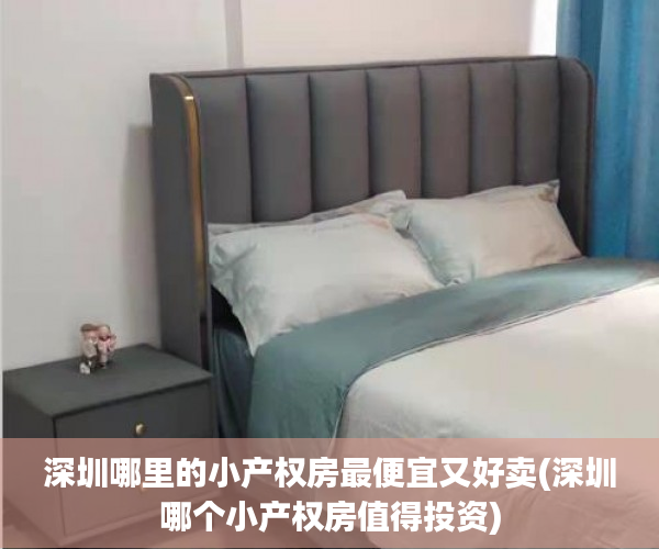 深圳哪里的小产权房最便宜又好卖(深圳哪个小产权房值得投资) 深圳哪里的小产权房最便宜又好卖(深圳哪个小产权房值得投资)