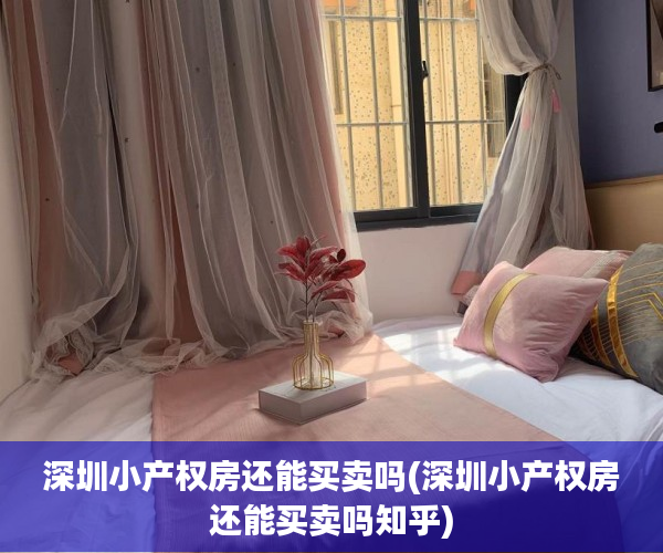深圳小产权房还能买卖吗(深圳小产权房还能买卖吗知乎) 深圳小产权房还能买卖吗(深圳小产权房还能买卖吗知乎)