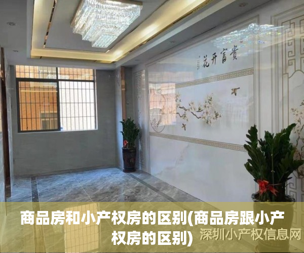 商品房和小产权房的区别(商品房跟小产权房的区别) 商品房和小产权房的区别(商品房跟小产权房的区别)