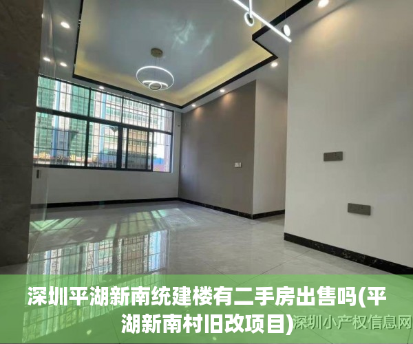 深圳平湖新南统建楼有二手房出售吗(平湖新南村旧改项目) 深圳平湖新南统建楼有二手房出售吗(平湖新南村旧改项目)