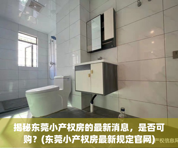 揭秘东莞小产权房的最新消息，是否可购？(东莞小产权房最新规定官网)