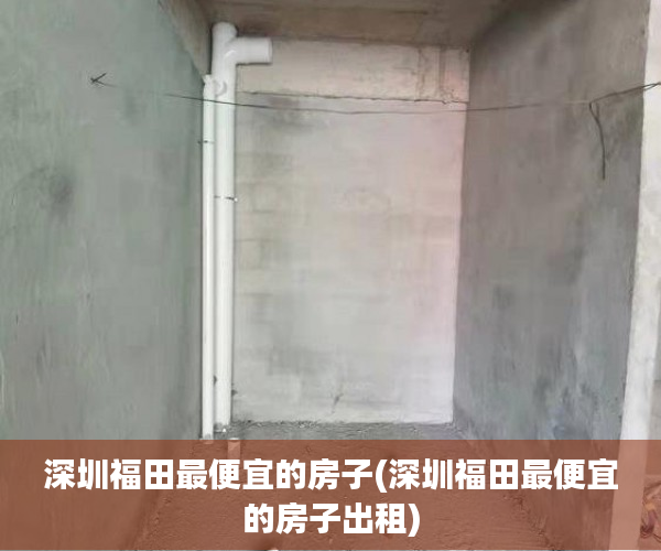 深圳福田最便宜的房子(深圳福田最便宜的房子出租)