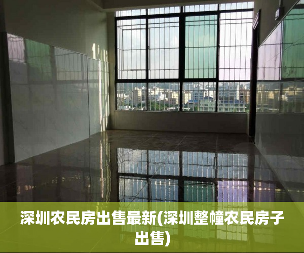 深圳农民房出售最新(深圳整幢农民房子出售) 深圳农民房出售最新(深圳整幢农民房子出售)