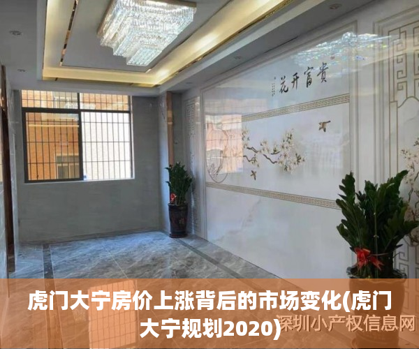 虎门大宁房价上涨背后的市场变化(虎门大宁规划2020)