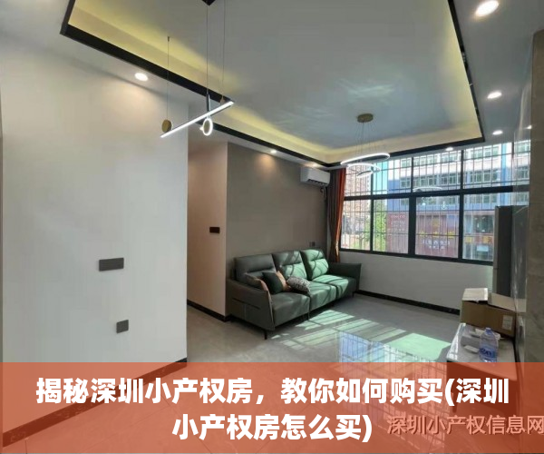 揭秘深圳小产权房，教你如何购买(深圳小产权房怎么买)