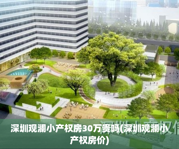 深圳观澜小产权房30万贵吗(深圳观澜小产权房价)