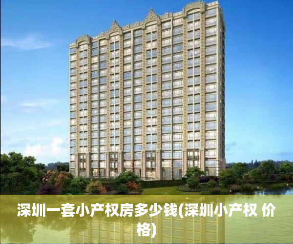 深圳一套小产权房多少钱(深圳小产权 价格)
