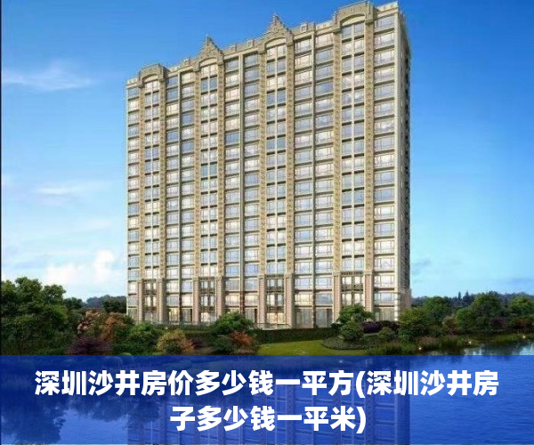 深圳沙井房价多少钱一平方(深圳沙井房子多少钱一平米)