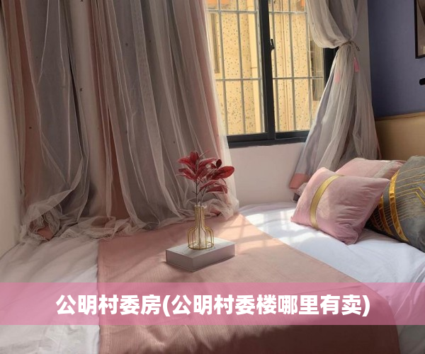 公明村委房(公明村委楼哪里有卖) 公明村委房(公明村委楼哪里有卖)