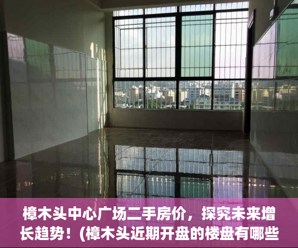 樟木头中心广场二手房价，探究未来增长趋势！(樟木头近期开盘的楼盘有哪些)