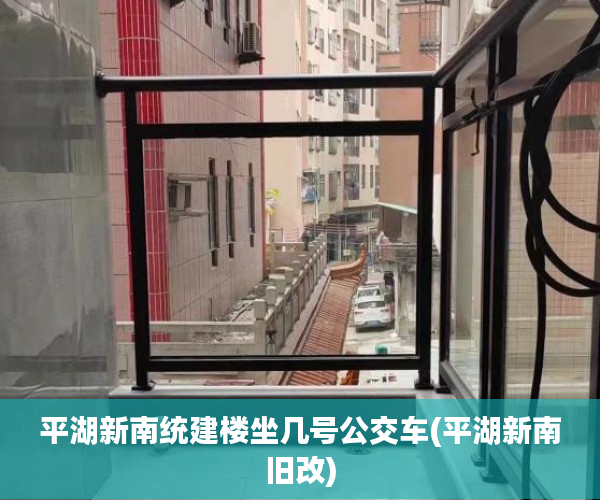平湖新南统建楼坐几号公交车(平湖新南旧改)