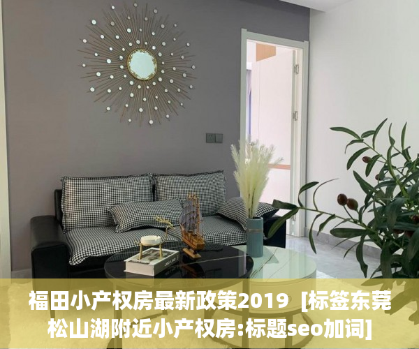 福田小产权房最新政策2019  [标签东莞松山湖附近小产权房:标题seo加词]