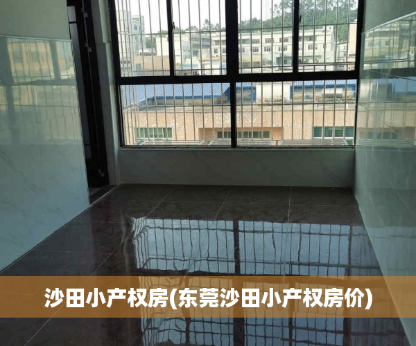 沙田小产权房(东莞沙田小产权房价) 沙田小产权房(东莞沙田小产权房价)