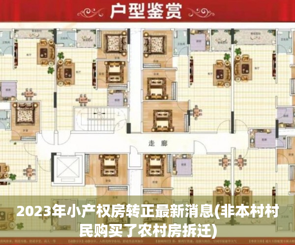 2023年小产权房转正最新消息(非本村村民购买了农村房拆迁) 2023年小产权房转正最新消息(非本村村民购买了农村房拆迁)