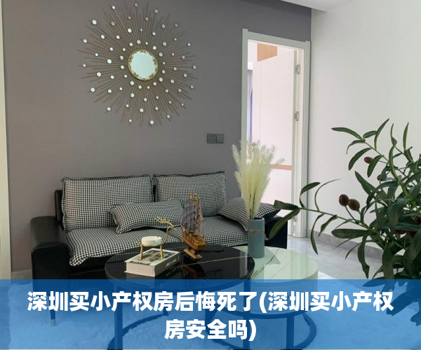 深圳买小产权房后悔死了(深圳买小产权房安全吗) 深圳买小产权房后悔死了(深圳买小产权房安全吗)