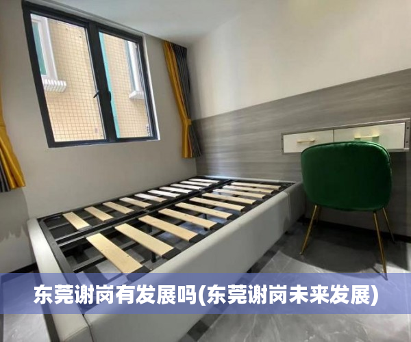 东莞谢岗有发展吗(东莞谢岗未来发展) 东莞谢岗有发展吗(东莞谢岗未来发展)