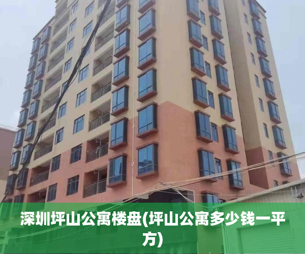 深圳坪山公寓楼盘(坪山公寓多少钱一平方) 深圳坪山公寓楼盘(坪山公寓多少钱一平方)