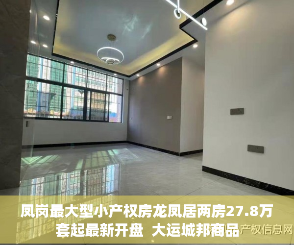 凤岗最大型小产权房龙凤居两房27.8万套起最新开盘  大运城邦商品