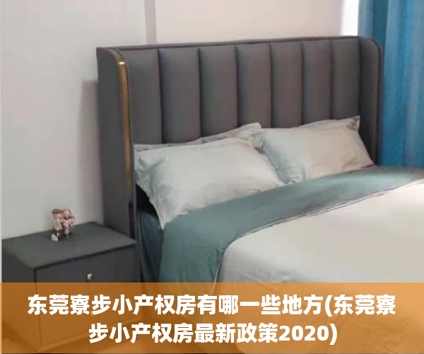 东莞寮步小产权房有哪一些地方(东莞寮步小产权房最新政策2020) 东莞寮步小产权房有哪一些地方(东莞寮步小产权房最新政策2020)