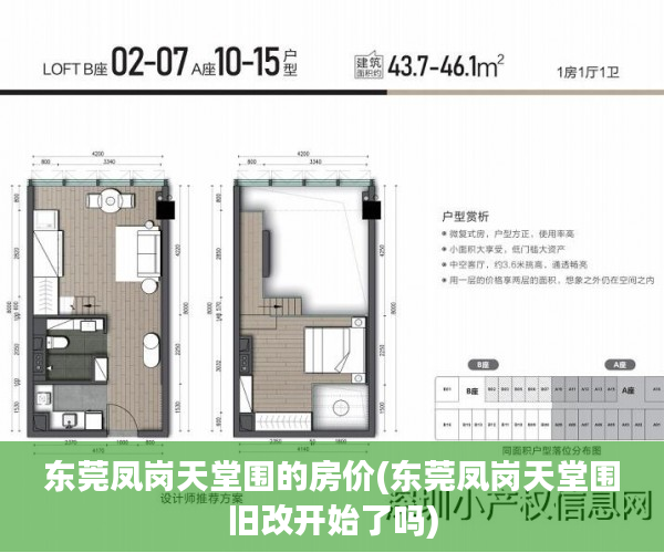 东莞凤岗天堂围的房价(东莞凤岗天堂围旧改开始了吗)